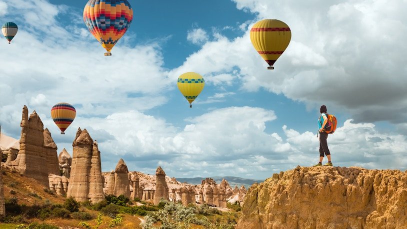 Safety on a Cappadocia Air Balloon - This is a Photograph of Cappadocia Air Balloon